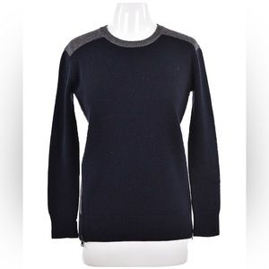 Vince Two-Toned Wool and Cashmere Sweater